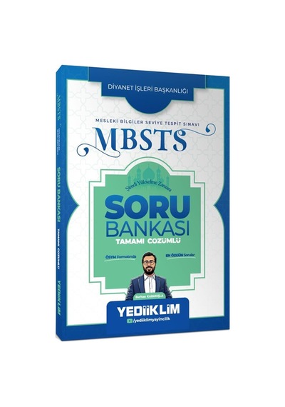 2027 Mbsts Tamamı Çözümlü Soru Bankası / Burhan Karakışla