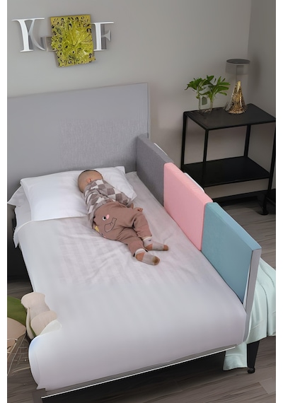 Miralay Yeni Nesil Yatak Bariyeri 50 x 40 CM Beyaz 3 Adet