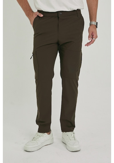 Camp Scoutland Camp529 Outdoor Tactical Su İticili Likralı Yazlık Erkek Taktik Pantolon Haki