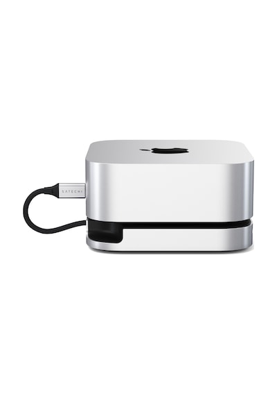Satechi Mac Mini M4 Stand & Hub Ssd Gümüş St-gnmmes