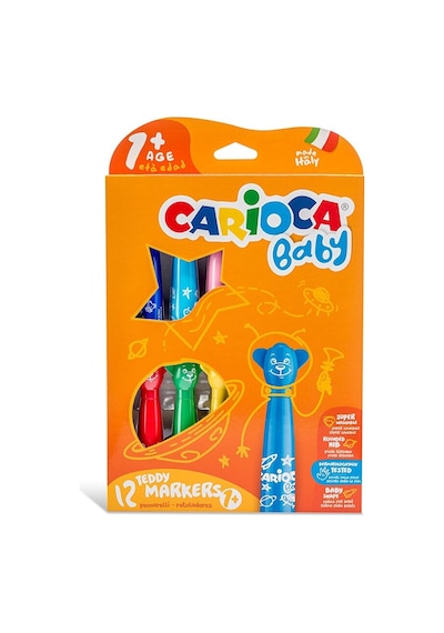 Teddy Jumbo Keçeli Boya 12'li 5 Adet