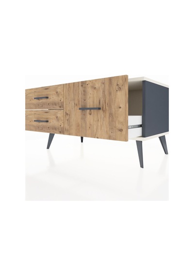 Hyperion Şifonyer 3 Raflı 88x44x48 Antrasit-aytaşı/çam Aytaşı/çam Hyperion Şifonyer 3 Raflı 88x44x48 Antrasit-aytaşı/çam Aytaşı/çam