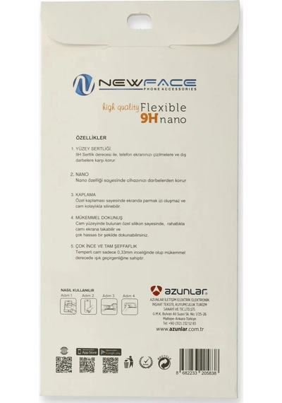 Newface Samsung  Uyumlu  Galaxy M13 6d Mat Seramik Hayalet Nano Ekran Koruyucu,