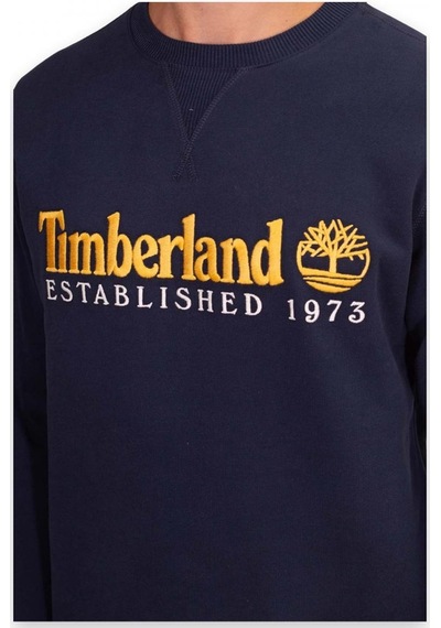 Timberland Tb0a27hc Wwes Crew Neck Sweat Rglr Lacivert Erkek Sweatshirt