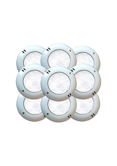 Tenda 8 Watt Smd Led Beyaz Mini Sıva Üstü Havuz Lambası 9 Adet