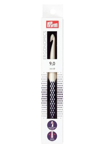 Prym Ergonomics 9 Mm Ergonomik Silikon Saplı Örgü Tığı 218491