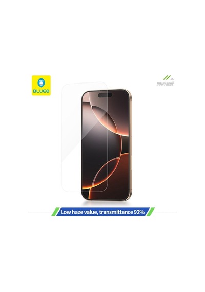İphone 16 Pro Max Uyumlu Uygulama Aparatlı Ekranı Tam Kaplayan Hd Netlikte Cam Ekran Koruyucu