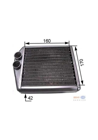 MAHLE-KNECHT AH6000S Kalorifer Radyatörü Corsa.C-Combo