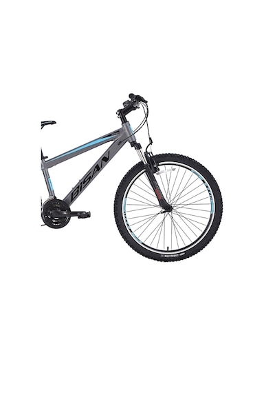 Bisan Cooper Dağ Bisikleti 37 Cm V 27.5 Jant 21 Vites Füme Siyah Mavi Füme Mavi