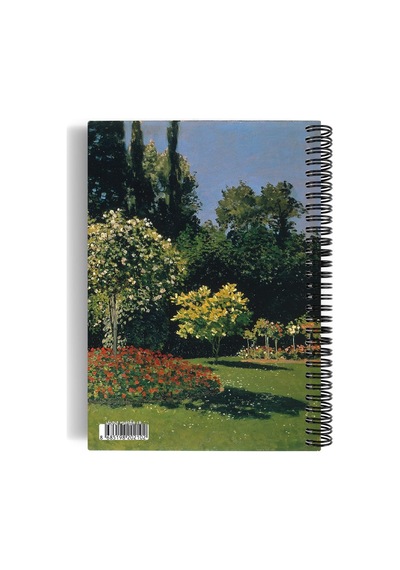 Lexroo Claude Monet/woman İn The Garden, 1867 Spiralli Defter 10 A5 Çizgisiz 100 Sayfa Çok Renkli