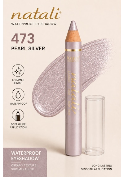 Natali Waterproof Göz Kalemi Ve Göz Farı No:473 0