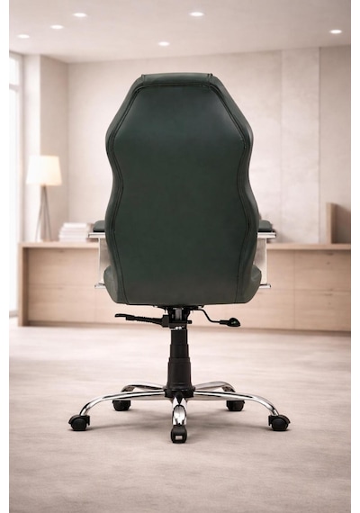 Aven Premium Yönetici Ofis Ve Büro Koltuğu Anatomik Tasarım Lüks Oturum Konforu Haki