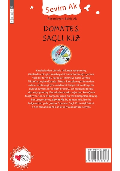 Domates Saçlı Kız - Sevim Ak - Can Çocuk Yayınları