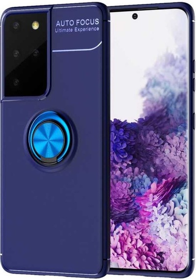Galaxy S21 Ultra Kilif Yüzüklü Standli Kamera Korumali Kilif 562177900