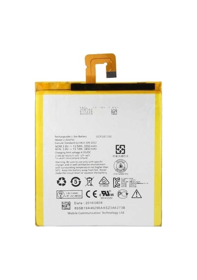 Lenovo Uyumlu Ideatab 2 A7-30 L13D1P31 Tablet Bataryası Pili