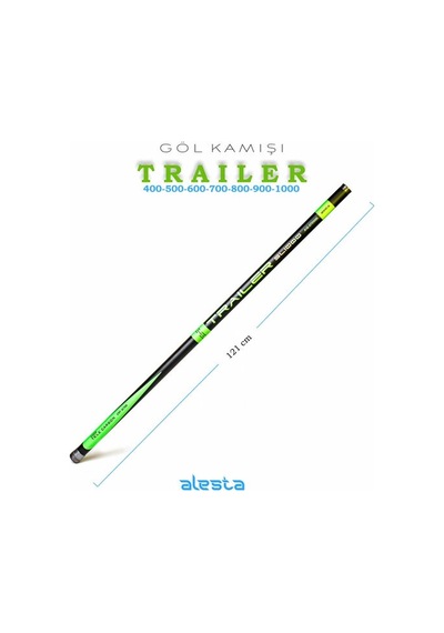 Alesta Traıler X5009 Karbon Halkasız Göl Kamışı 600cm 1