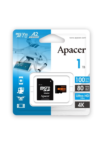 Apacer 1tb R100 Microsd Hafıza Kartı Ap1tbmcsx10u8-r