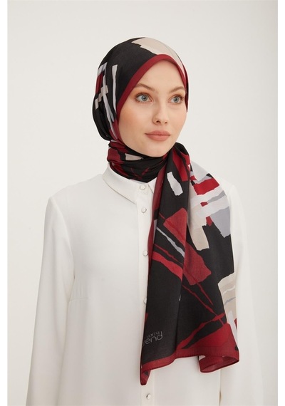 Armine Siyah Renk Modal Şal 5341-15