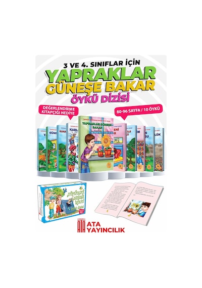 Ata Yayıncılık Yapraklar Güneşe Bakar (2, 3 Ve 4. Sınıflar)