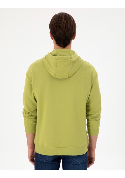 U.s. Polo Assn. Erkek Fıstık Sweatshirt 50293442-vr087 Fıstık Fıstık Yeşili