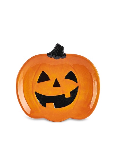 Karaca Halloween Pumpkin Tatlı Tabağı Turuncu