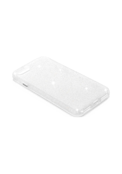 Apple Uyumlu iPhone 7 Kılıf Işıldayan Şık Tasarım Eni Kılıf Renksiz