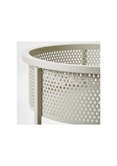 Ikea Blakraka Çiçeklik 54 Cm Açık Gri - Bej