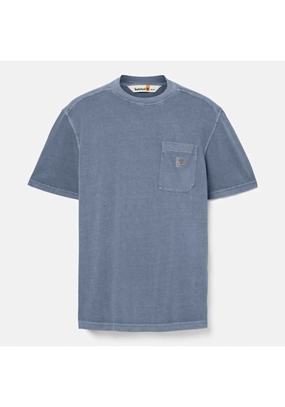 Timberland Merrymack Rıver Garment Dye Chest Pocket Erkek Tişört Tb0a5vdh4331 Safir