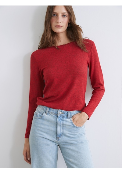 Lcw Everyday Kırmızı Bisiklet Yaka Kadın Body