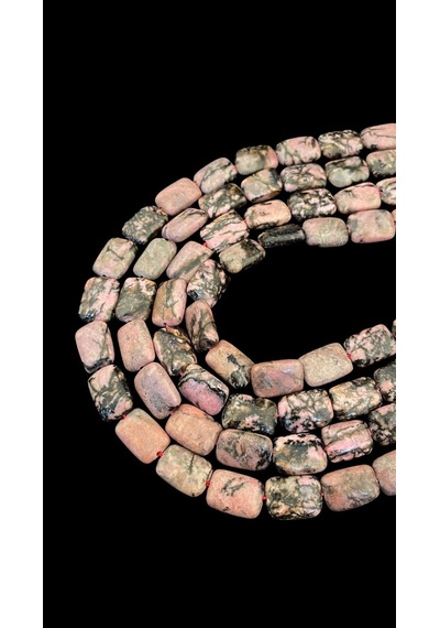 10x14 Mm Rodonit Taşı Dizi Çok Renkli
