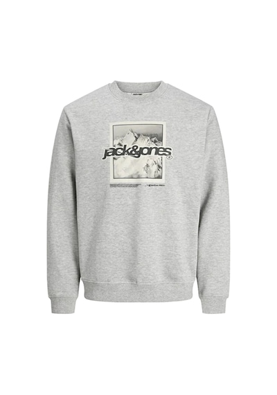Jack & Jones Jcoflare Erkek Sweatshirt Grı