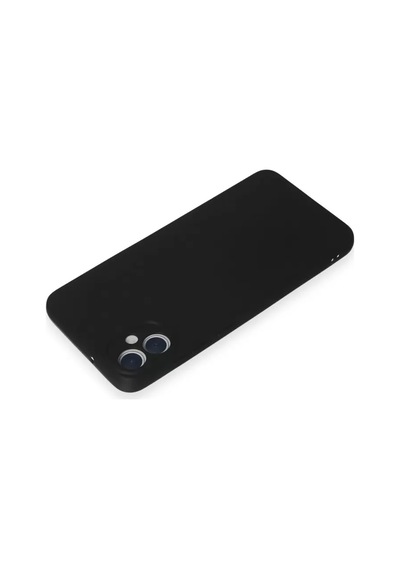 Samsung Uyumlu Galaxy A05 Uyumlu Kılıf First Silikon - Siyah