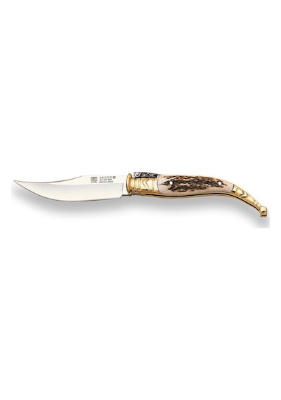 Joker Nc01 Classical Spanish Sevillana Folding Knife Boynuz Saplı Kamp Çakı Çok Renkli