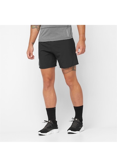 Salomon Cross 7'' Erkek Koşu Şortu Black Lc2049400 Siyah