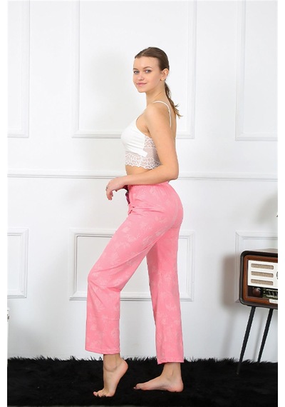 Akbeniz Kadın Pamuklu Alt Pijama 27462 - M Pembe