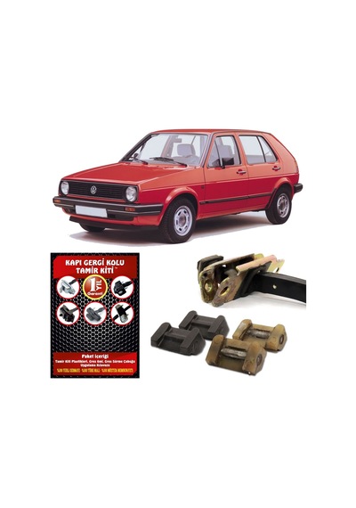 Barrer VW Golf MK2 Kapı Gergi Kolu (Limitör) Tamir Kiti 1983-1992