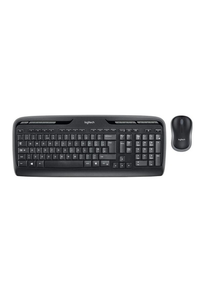 Logitech Mk330 Kablosuz Klavye Mouse Set Siyah 920-003988 Lazer