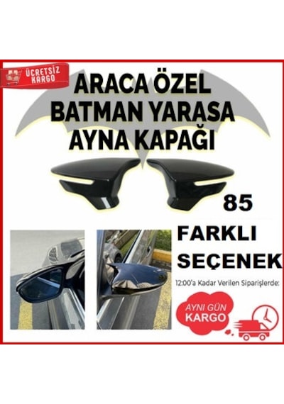 Batman Yarasa Ayna Kapağı - Renault Megane 4