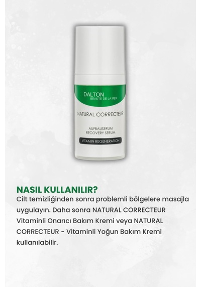 Yıpranmış Ciltler Için Yenileyici Koruyucu Ve Onarıcı Vitaminli Natural Correcteur Serum - 56800436