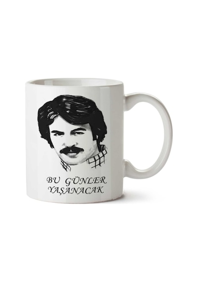 Ferdi Tayfur Bu Günler Yaşanacak İki Tarafı Baskılı Kupa Bardak