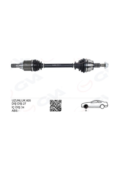 Gva Ön Aks Komple Sol Ford Focus Iıı 1.6 Tı 11 17 Benzınlı Gva 4435004 Ev613b437ea Bv613b437ba 2066256