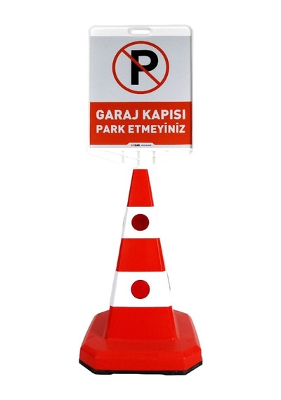 Garaj Kapısı Park Etmeyiniz Ultra Kedi Gözlü Trafik Koni Seti Tra