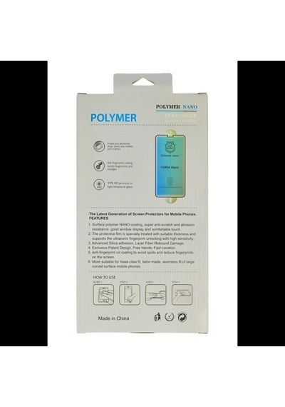 Samsung Galaxy Uyumlu S21 Ultra Polymer Nano Ekran Koruyucu 65021944