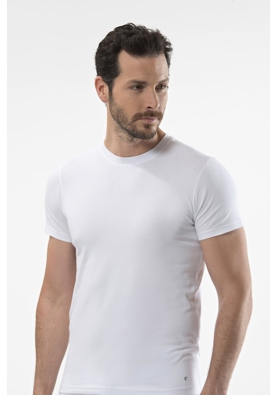 Cacharel Erkek Kısa Kollu T-shirt 1307/beyaz 001