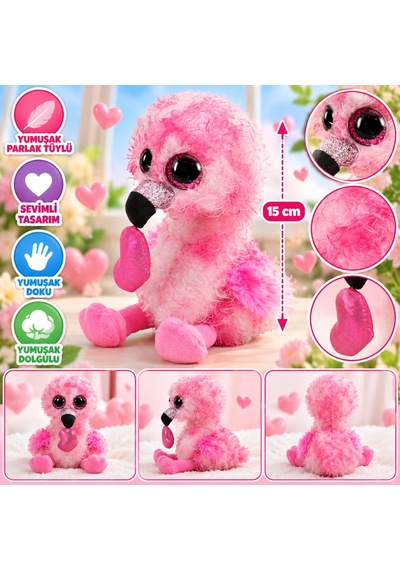 Ty Beanie Boos Flamingo Peluş Dainty 15 Cm Nhr