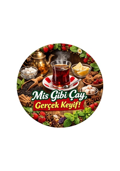 Mayeka Cafe Restoran İçin Çay Ocağı Duvar Kapı Tablo Süsü Ahşap Askılı Pano Tabela No 56
