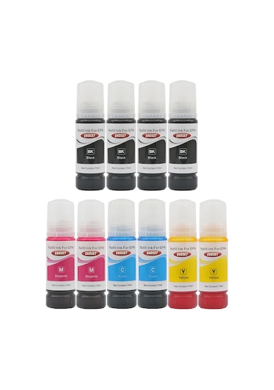 Ekoset Epson 103 L3250 L3251 Uyumlu Mürekkep 70Ml 10 Adet