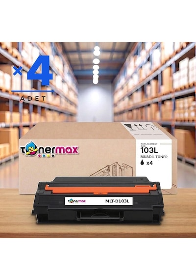 Samsung Ml-2956 Uyumlu Toner Çipli Mlt-d103l 4'lü 2.500 Sayfa