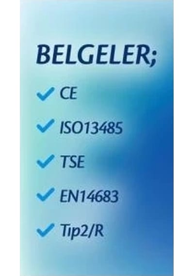 Goodcare Meltblownlu 3 Katlı Cerrahi Maske 24 x 10'lu Paket Beyaz