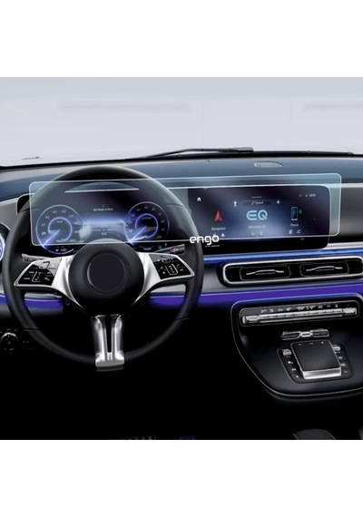 Engo Mercedes Eqv 12.3 İnç Ekran Koruyucu Multimedya Gösterge Sadece Ekran Koruyucu